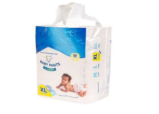 Mavi ADL Nefes Alabilen Bebek Bezi 3 Katlı Mikrofiber Esnek Kemer