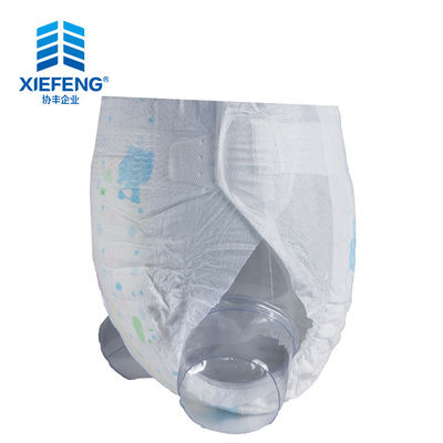 Fluff Fiber Tek Kullanımlık Bebek Bezleri 3D Sızıntı Önleme Islaklık Göstergesi Bezi