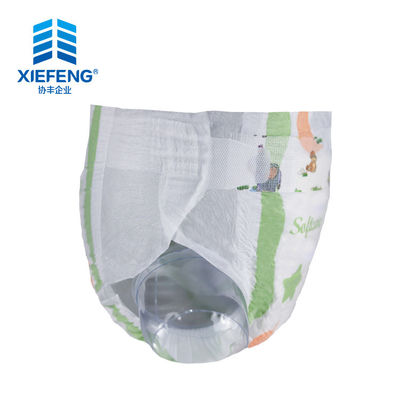 Kabartmalı Yumuşak Üst Tabaka Tek Kullanımlık Bebek Bezi 520*320mm Yeşil ADL