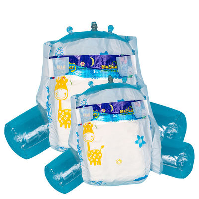 PP Velcro Bant Tek Kullanımlık Yeni Doğan Bebek Bezi 1100ml Emilim