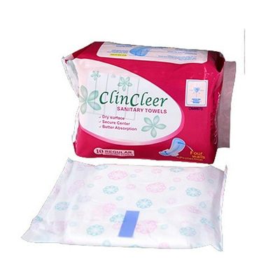 Mesh Üst Tabaka Organik Pamuklu Hijyenik Peçete Tek Kullanımlık 250ml Emici