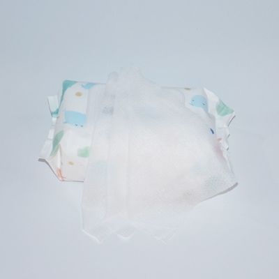 Özel Logo 40gsm Doğal Organik Bebek Mendil Spunlace Non Woven