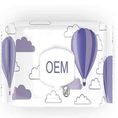 ODM Nazik Malzemeler Islak Bebek Mendilleri EDI Saf Su Dokumasız