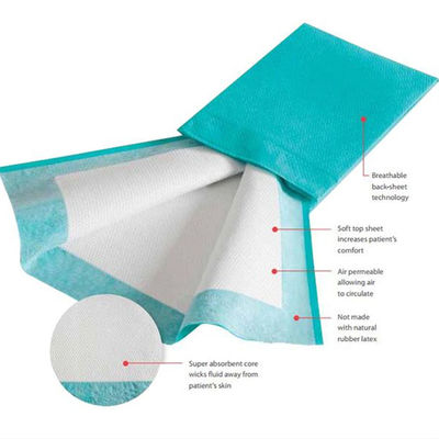 Süper Emici İnkontinans Yatak Pedleri Tek Kullanımlık Alt Değiştirme Pedi 45*60cm