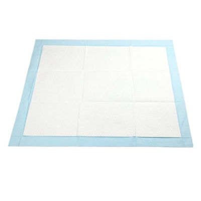 Kuru Yüzey Mavi Pet Underpads Dokuma Olmayan 60*150cm Tek Kullanımlık Köpek Pedleri