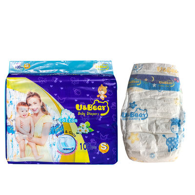 OEM Fluff Pulp Japonya Sandia SAP Düz Dokuma Yumuşak Bebek Bezi