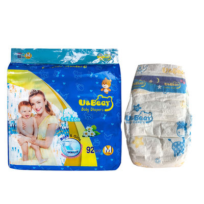 Kumaş Gibi Alt Dokunmamış Arka Tabaka Nefes Alabilir Bebek Bezi