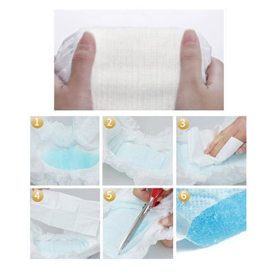 Beyaz ADL 3D Sızdırmazlık Önleyici Yumuşak Bebek Bezi S M L XL