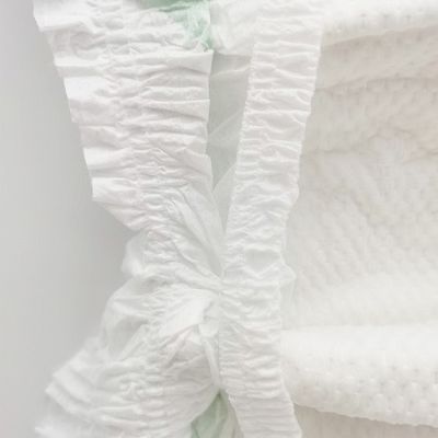 Nonwoven Üst Tabaka ile 3D Sızıntı Önleme Yeni Doğan Bebek Bantlı Bebek Bezi
