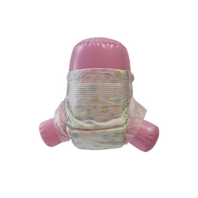 Kumaş benzeri PE Baskılı Backsheet Spandex Elastik Kemerli Tek Kullanımlık Bebek Bezi