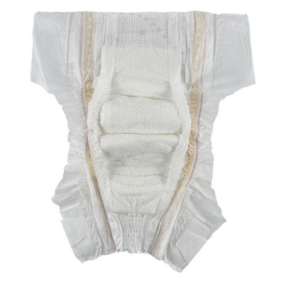 Kumaş Benzeri Arka Tabaka ile Renkli Baskılı Nonwoven Tek Kullanımlık Bebek Bezi Pantolon