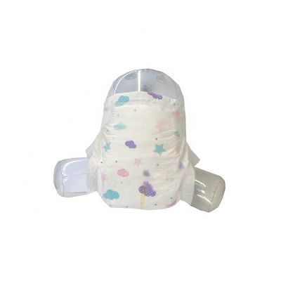 Nonwoven Üst Tabaka Kumaşlar Şekil Velcro Bant Kuru Bebek Bezi