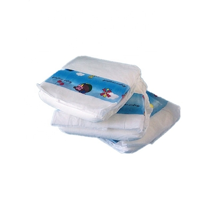 3D Sızıntı Önleme Kanallı Düz ​​Dokuma Nonwoven Kumaş Tek Kullanımlık Bebek Bezi