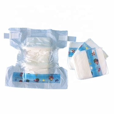 3D Sızıntı Önleme Kanallı Düz ​​Dokuma Nonwoven Kumaş Tek Kullanımlık Bebek Bezi