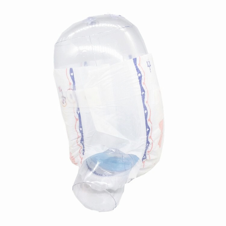 Yumuşak L XL Yeni Doğan Bebek Bezi Kabartmalı Hamur Dokuma Olmayan 3D Sızıntı Koruması